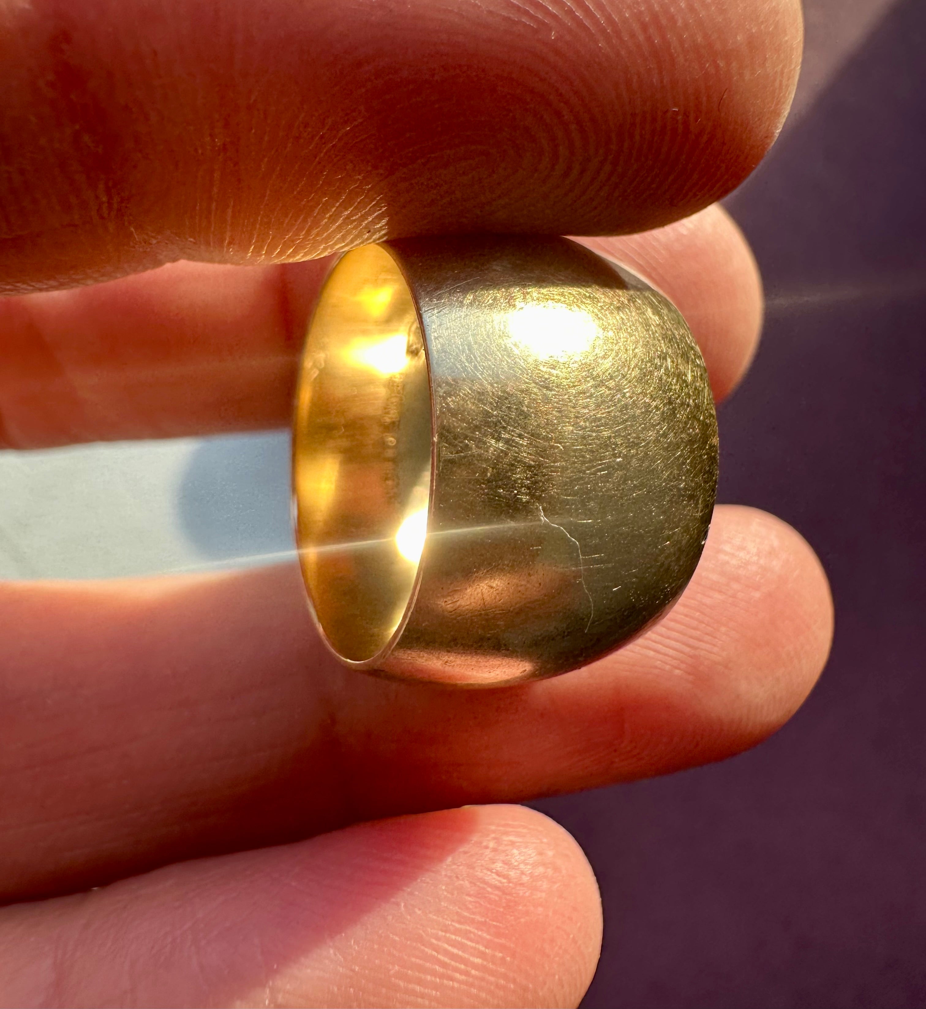 a collection of gold bands