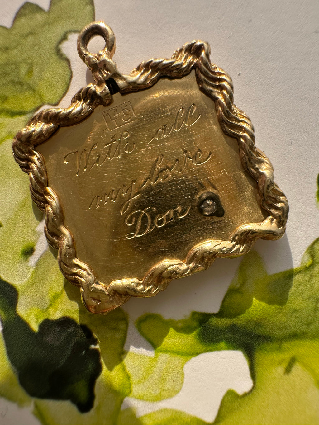 vintage calendar charm August 21 1967