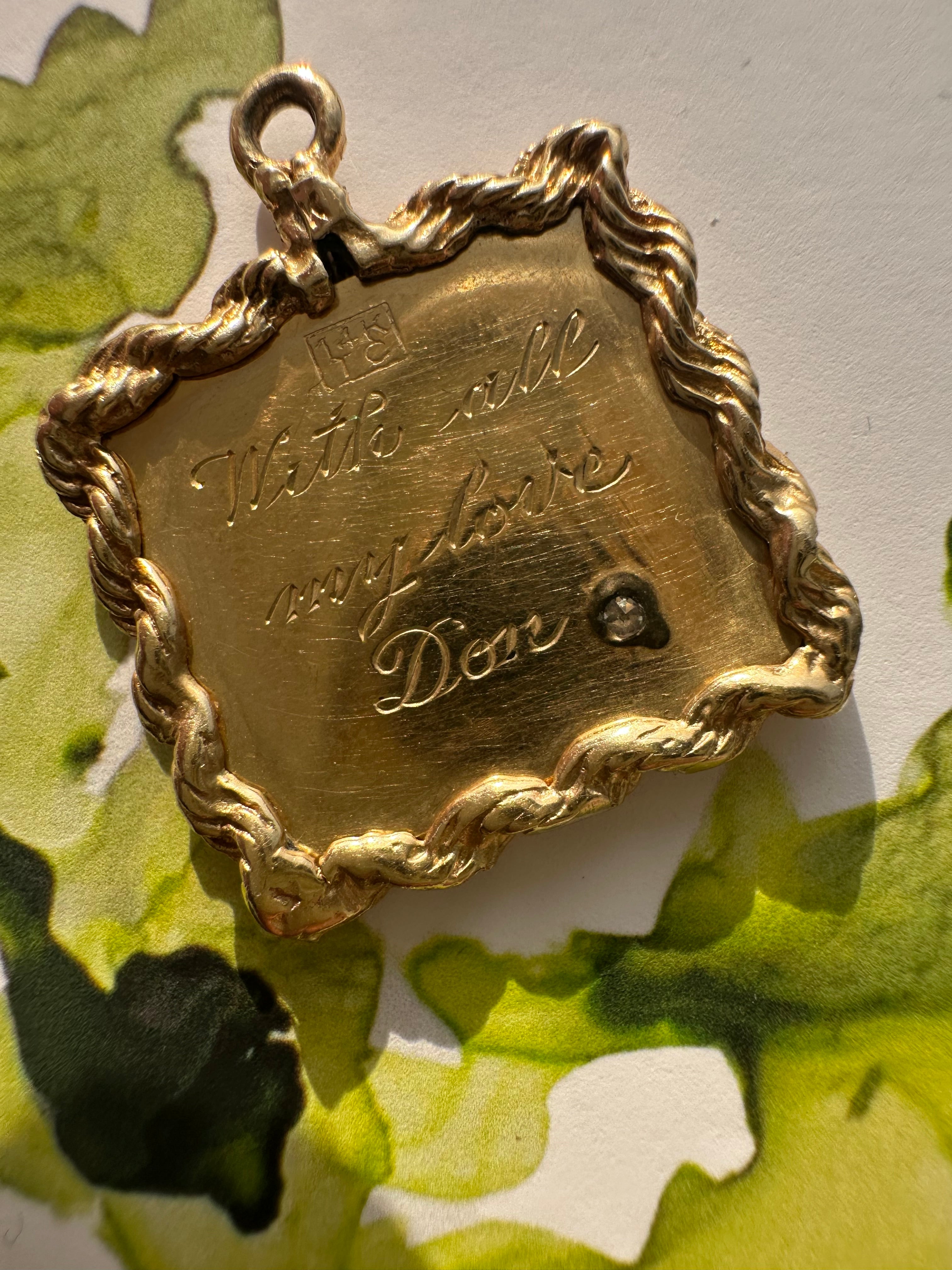 vintage calendar charm August 21 1967