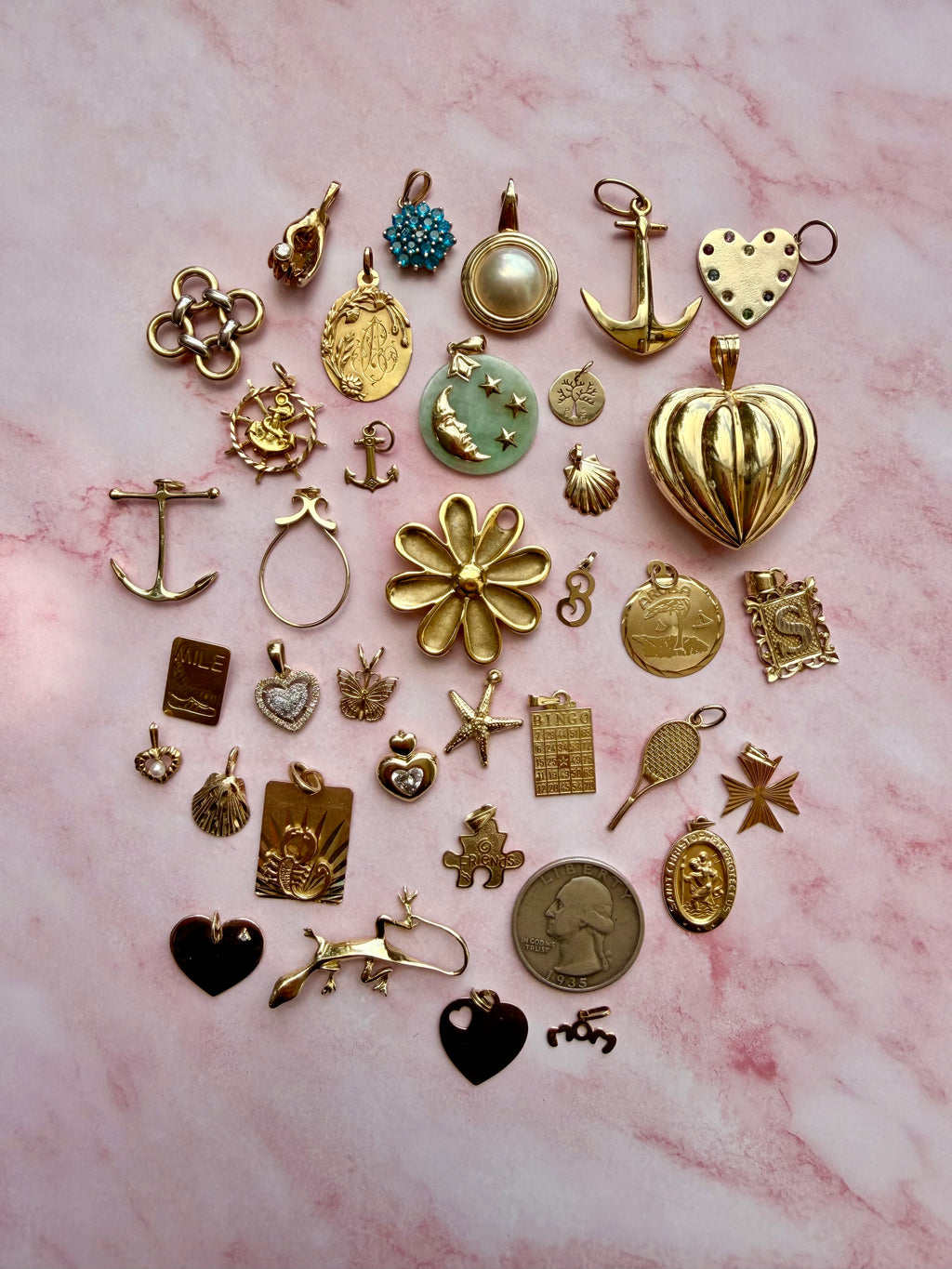 beautiful batch of charms