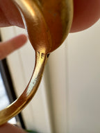 18k diamond saddle band