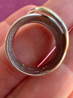 18k white gold multi band