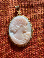 plethora of vintage gold charms