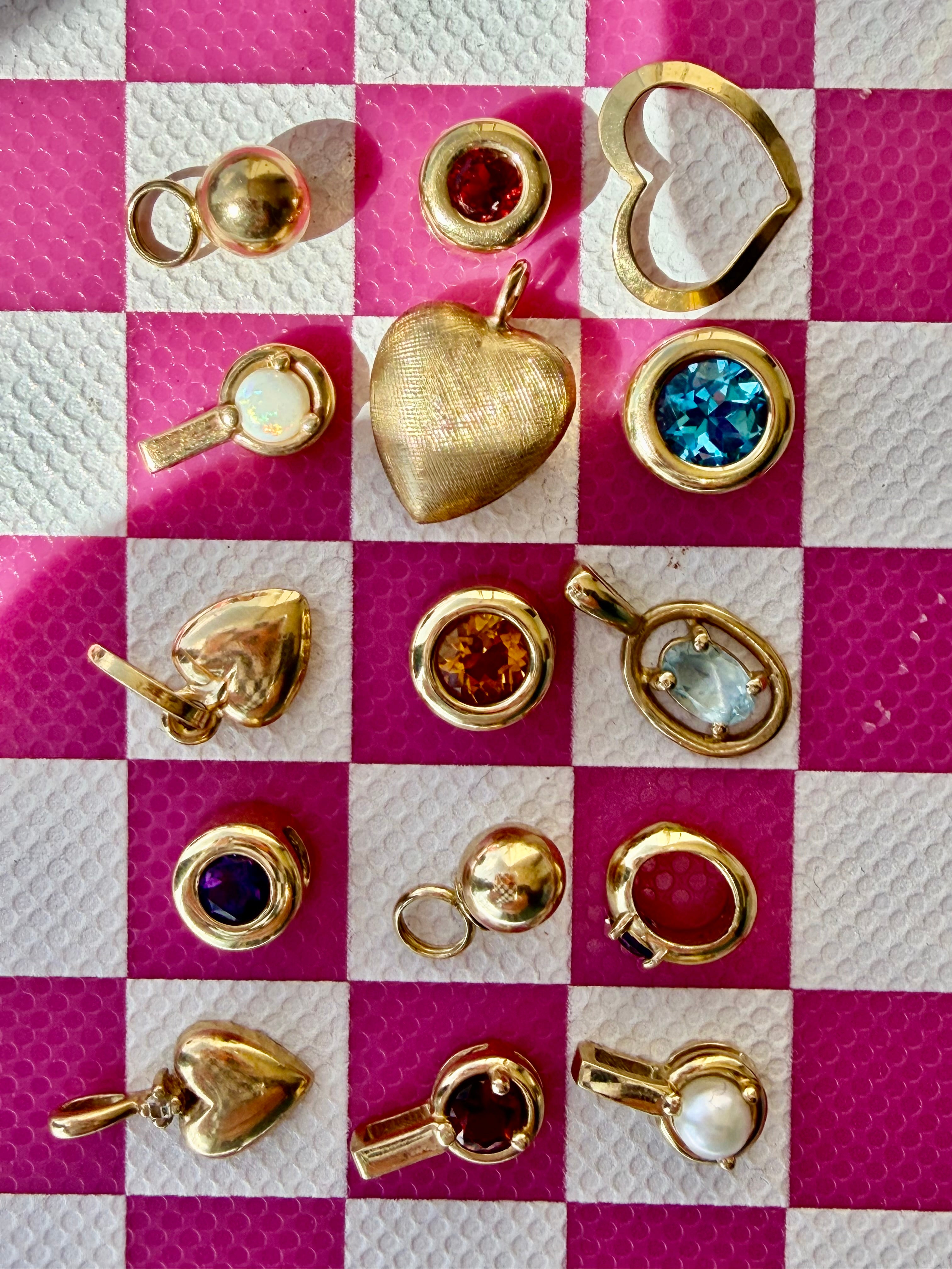 little baubles, gems and hearts