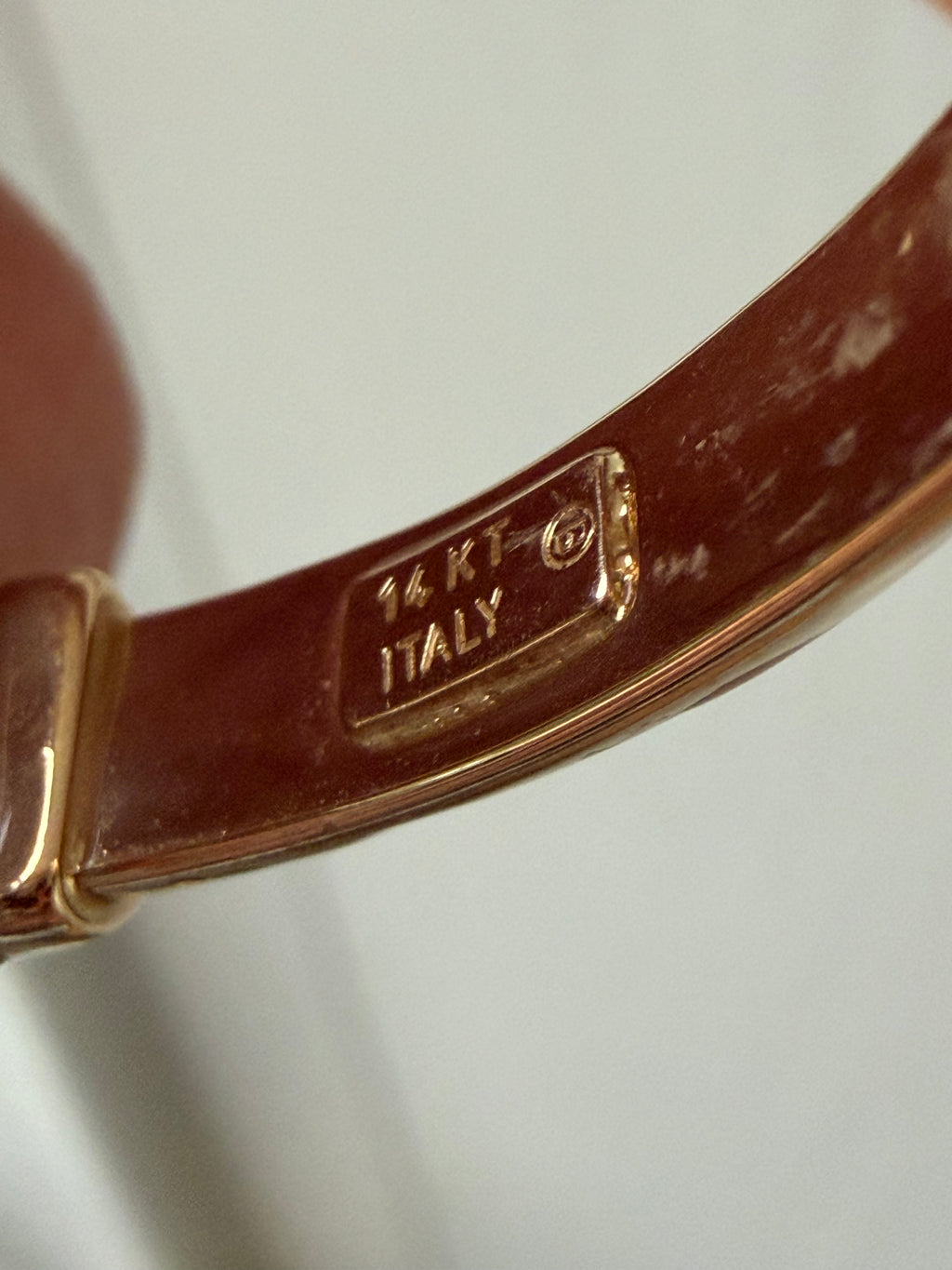 collection of 14k bangles