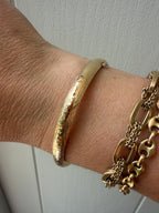 sparkly cut bangle