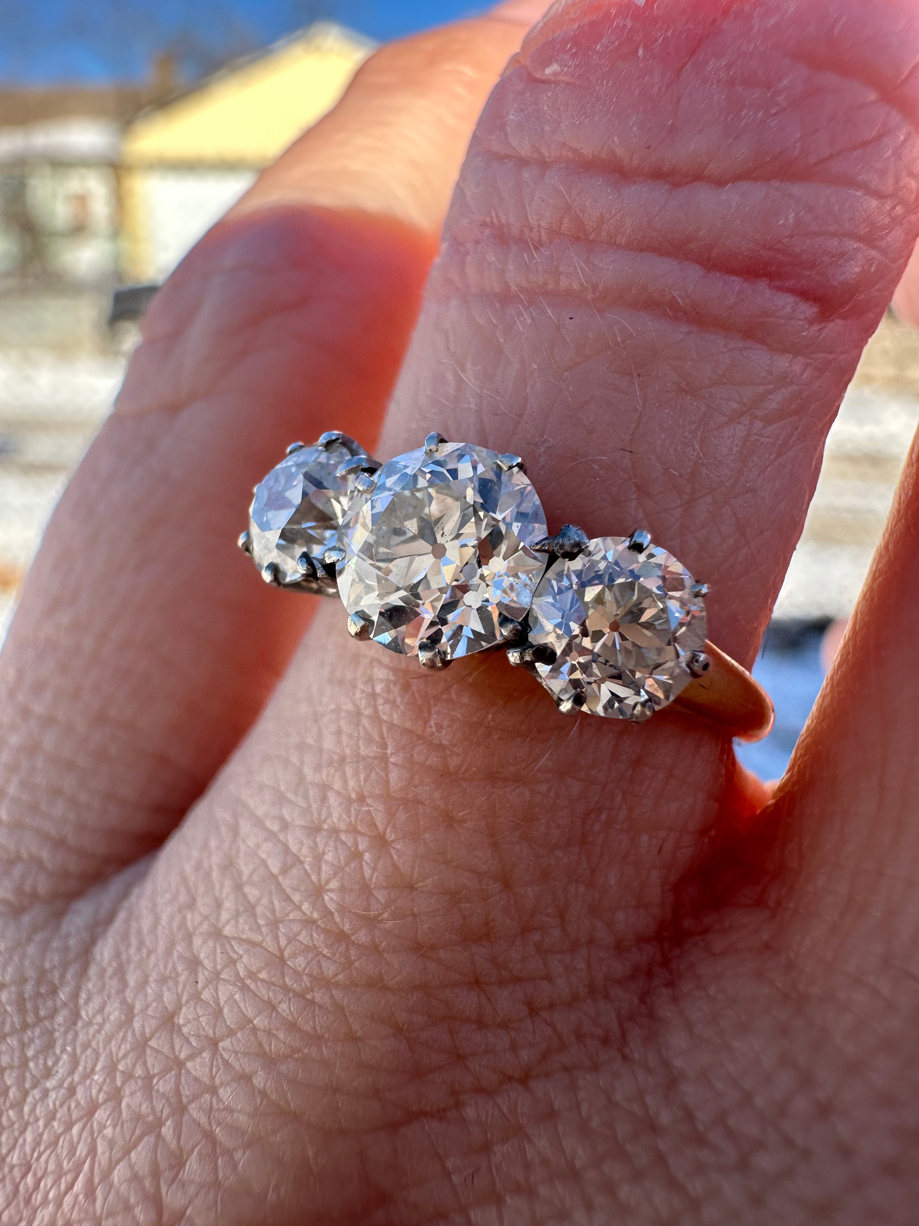 old euro trilogy ring