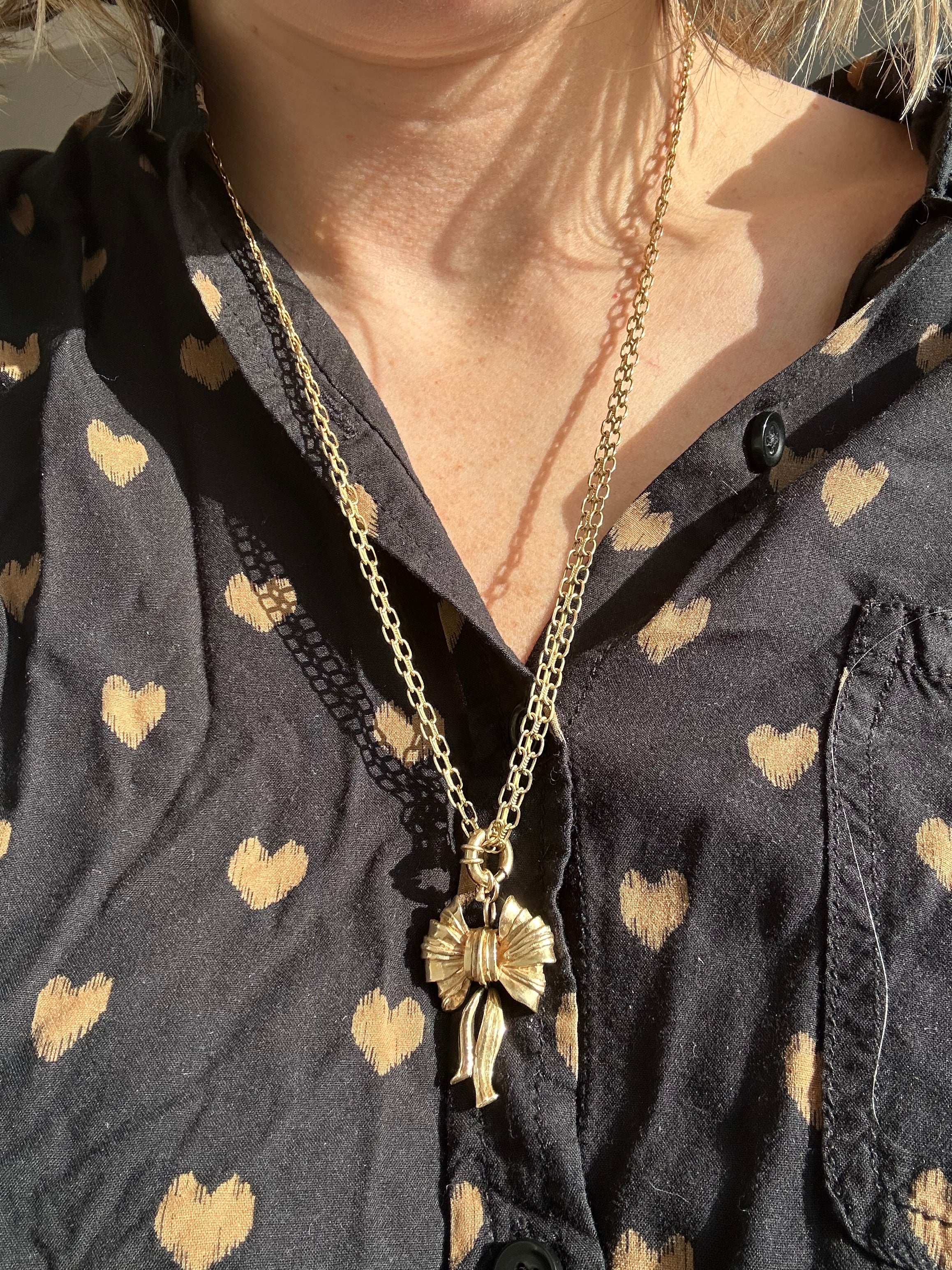 24.5” fancy link chain