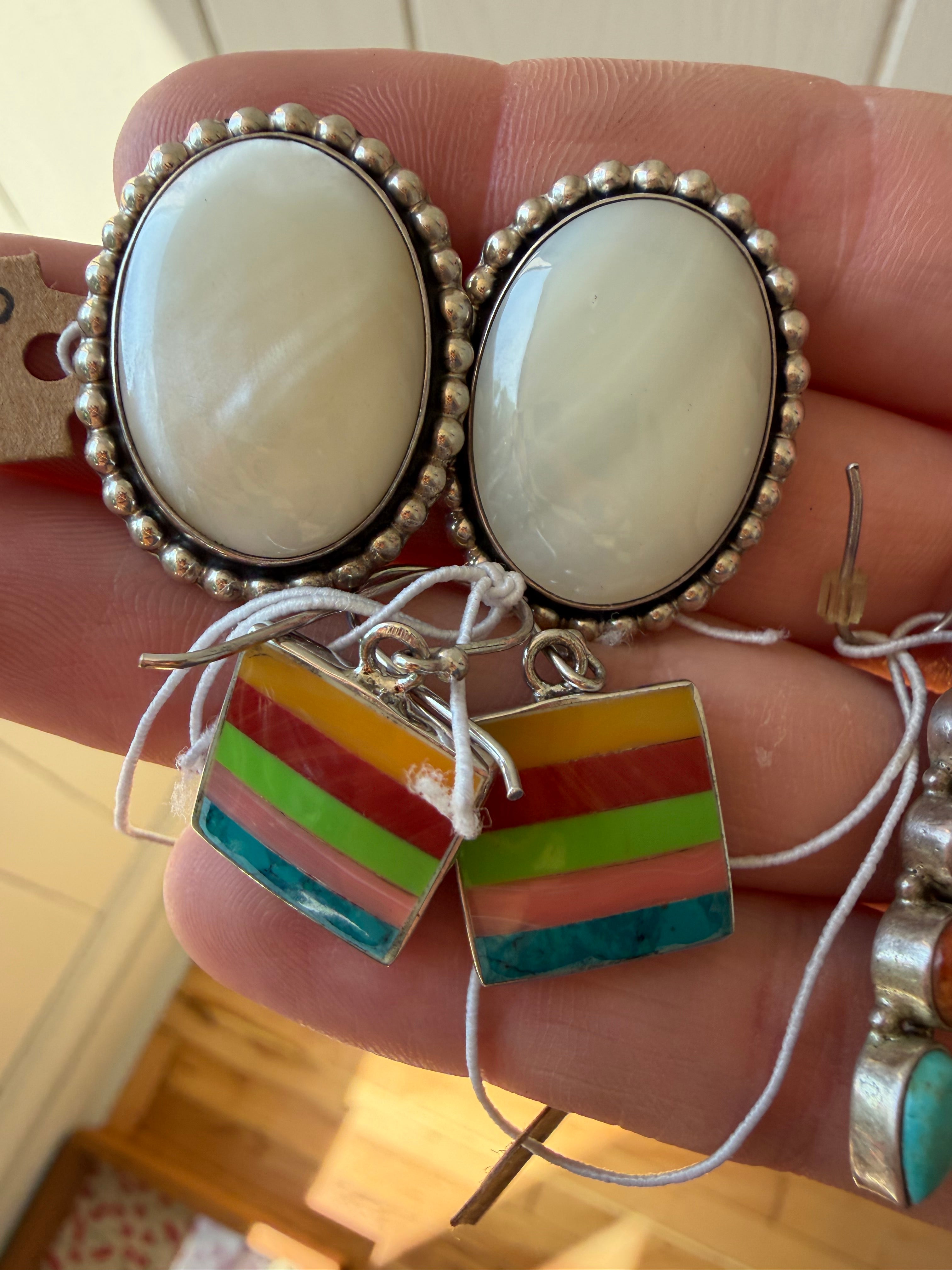 sterling silver earrings