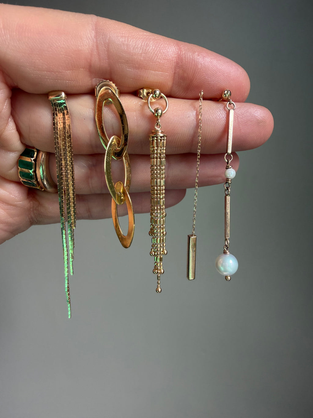 dangle earrings