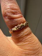 floral cut out band