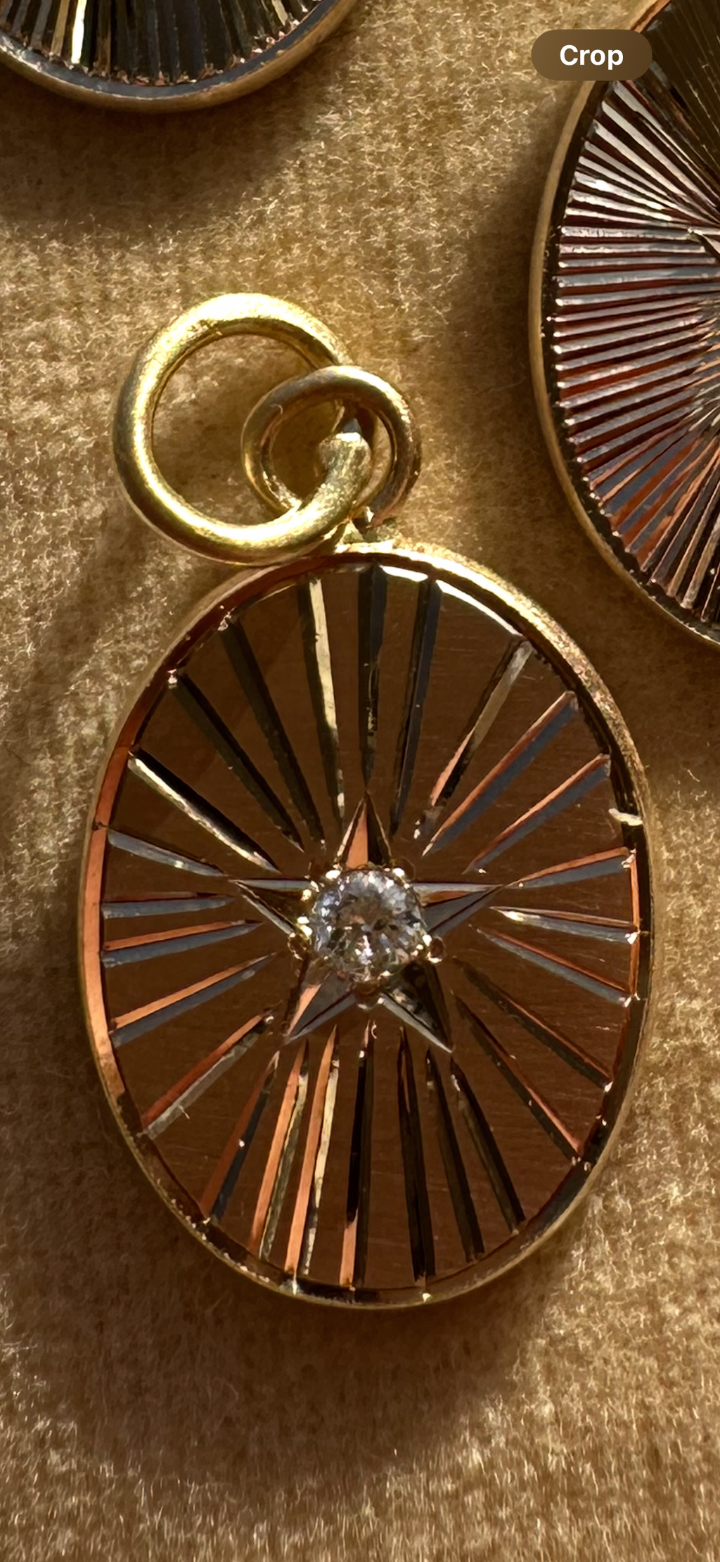 one-of-a-kind starburst pendants