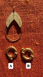 plethora of vintage gold charms