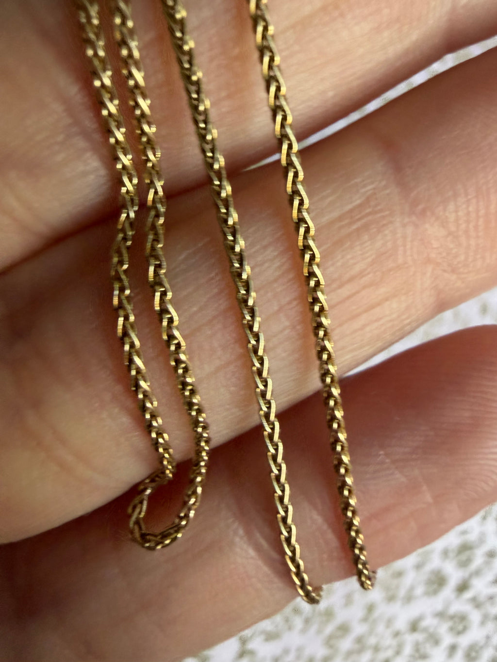 20" baby wheat chain
