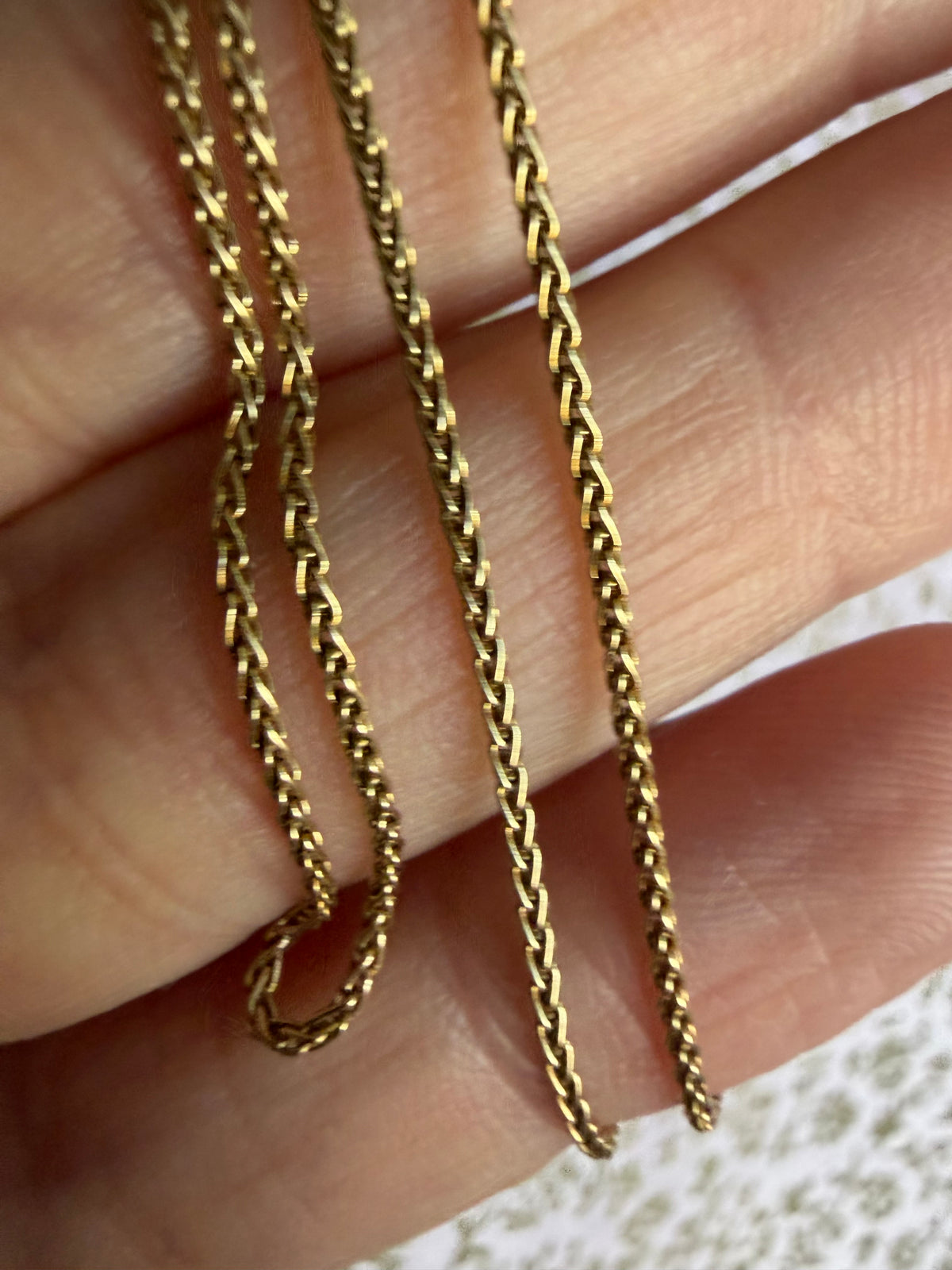 20" baby wheat chain
