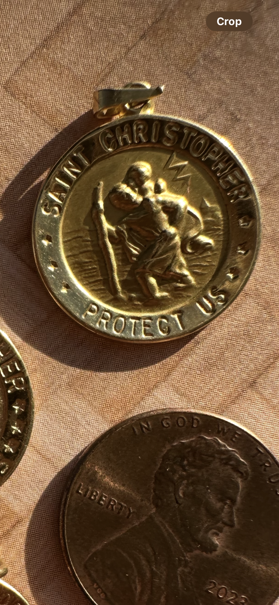 religious charms and pendants