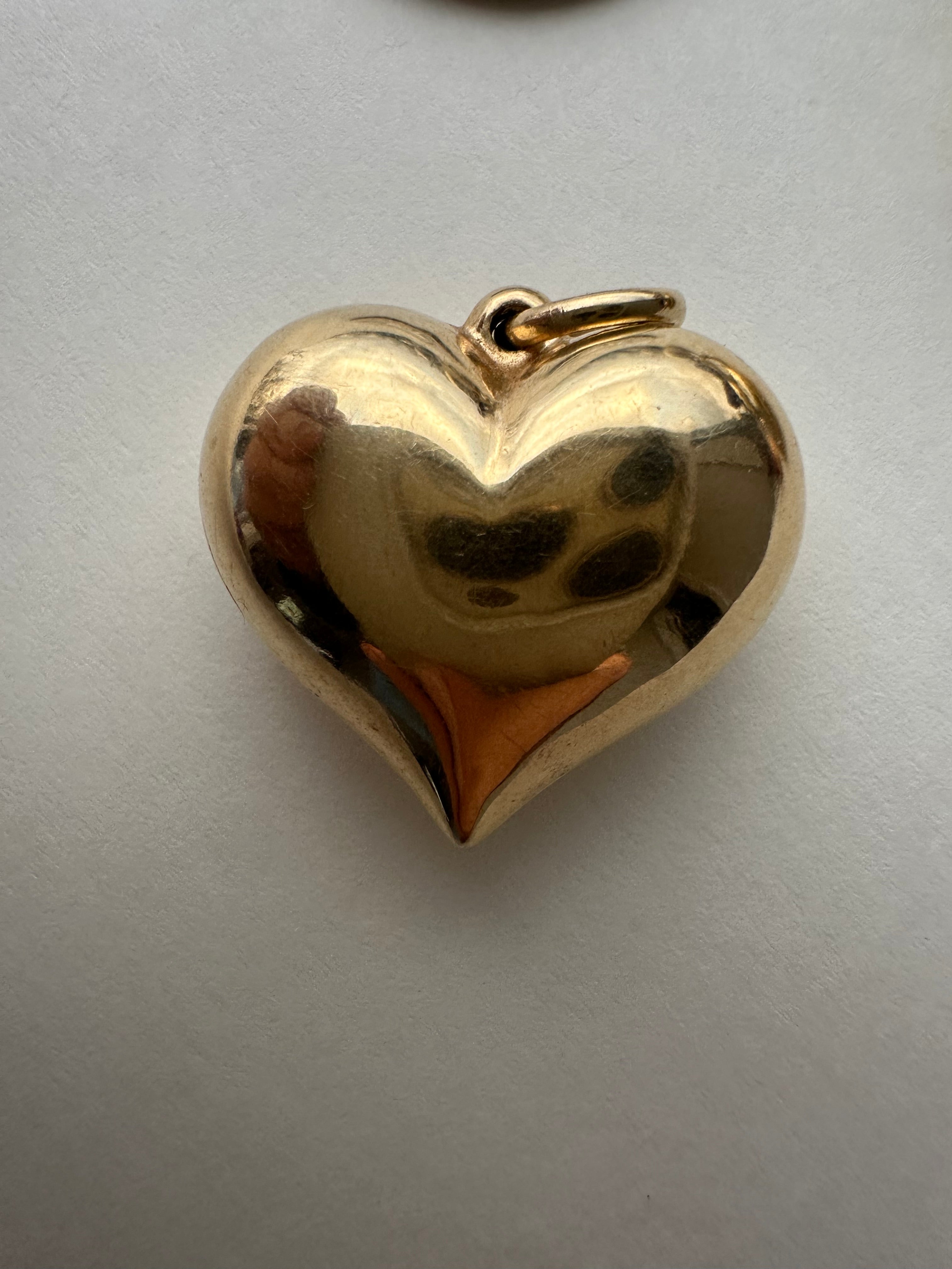 large puffed heart