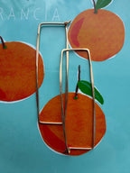 thin rectangle long hoop
