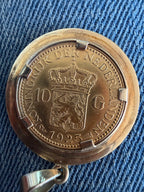 1925 Netherlands Gold 10 Gulden Coin