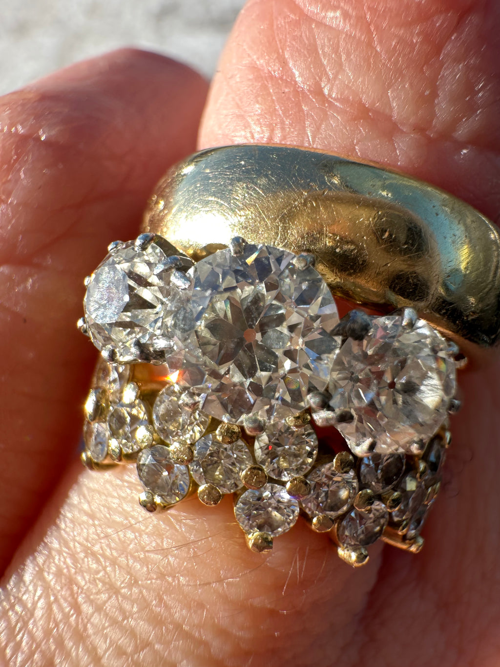 old euro trilogy ring