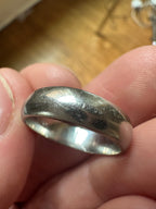 5mm white gold band