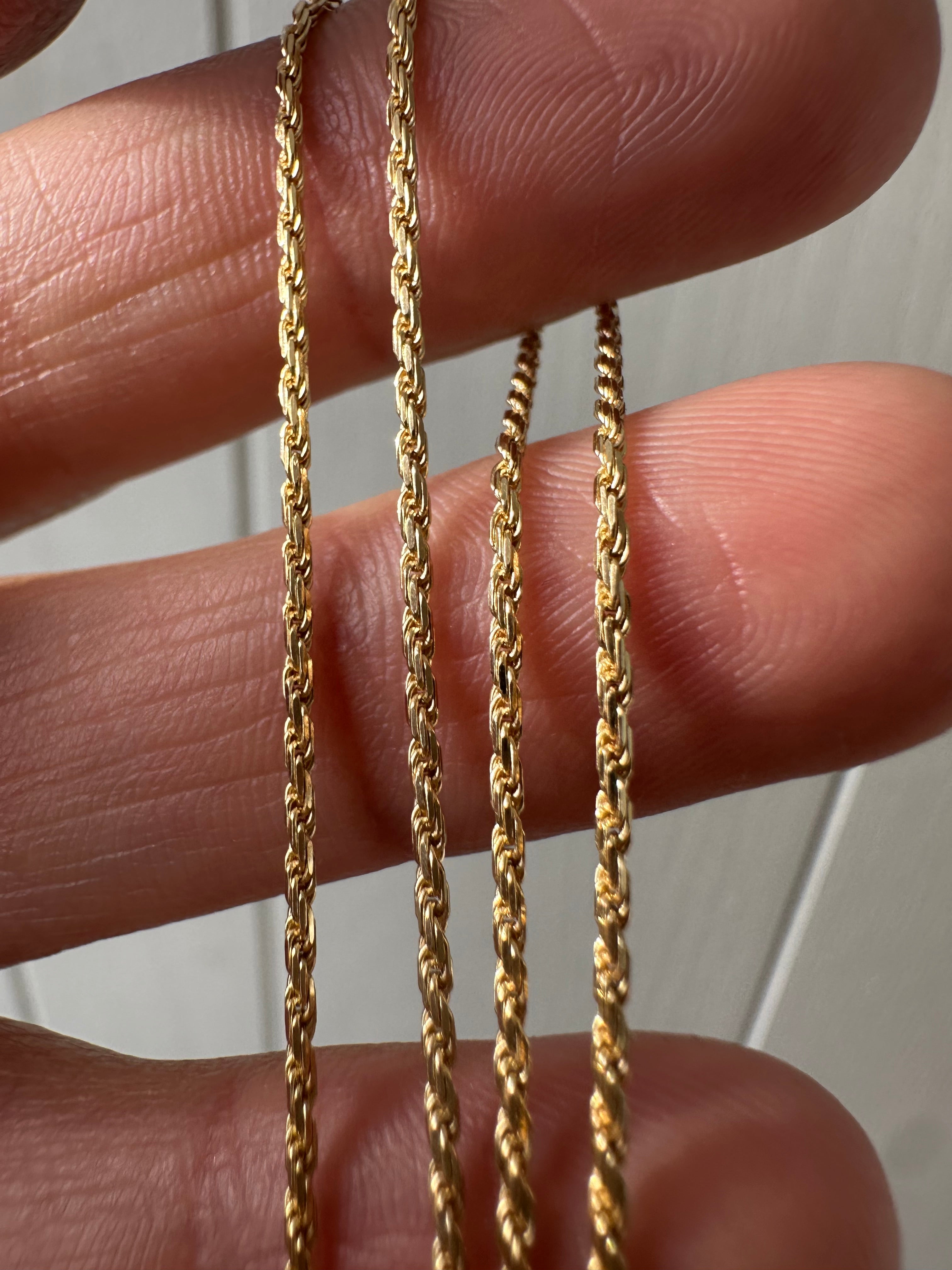 24” rope chain
