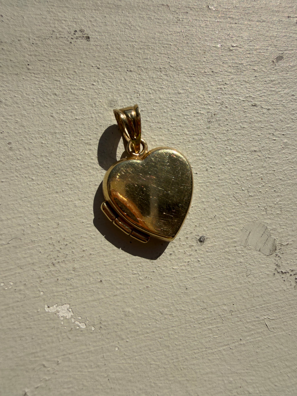 10k gold heart locket
