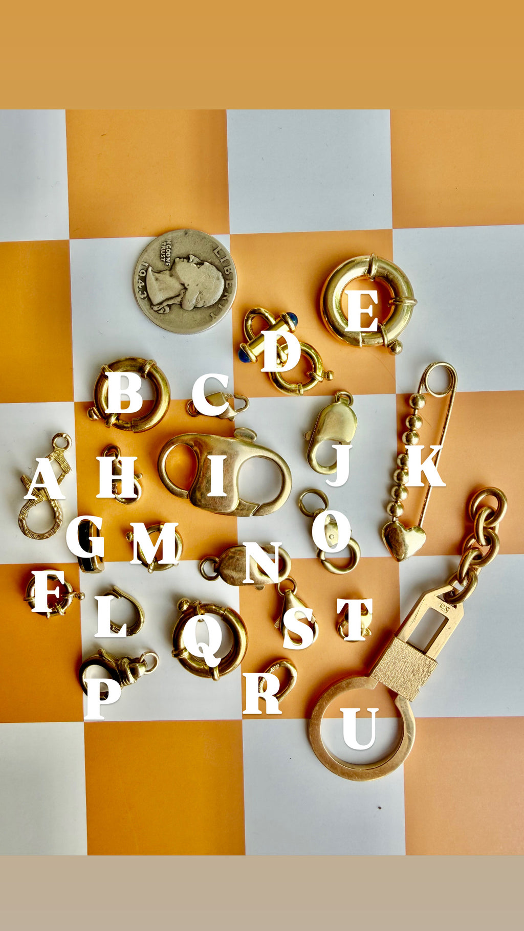 gold tools, bolts and bobs