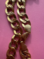 30” semi hollow curb link