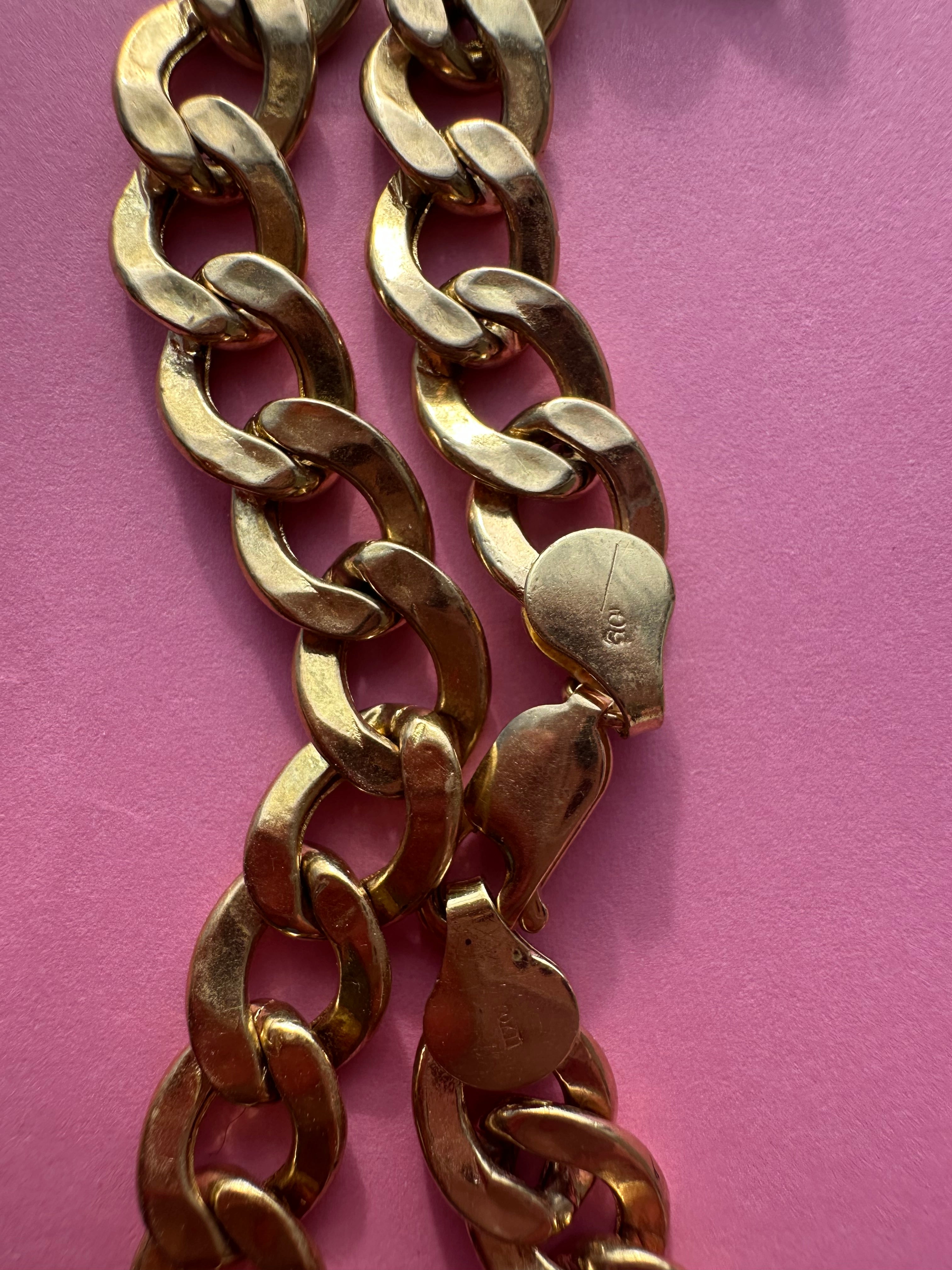 30” semi hollow curb link