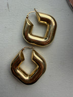 chubby oversized tube hoops