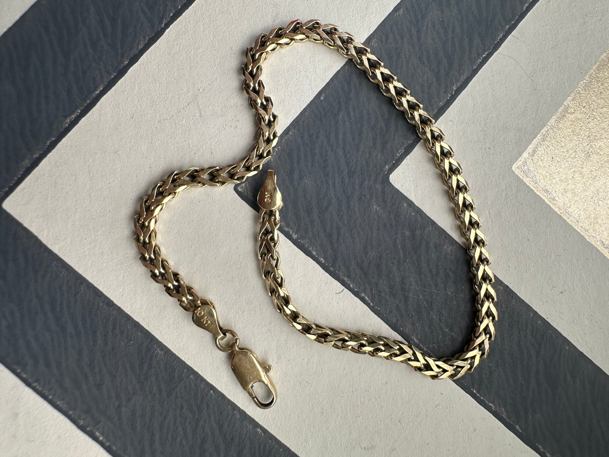 Franco link bracelet