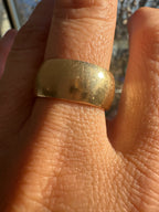 solid 10mm wide band