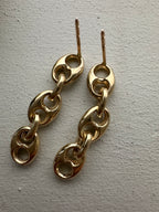 g*cci link dangle earrings