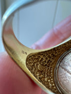 1909 $2.5 Indian Head 18k coin ring