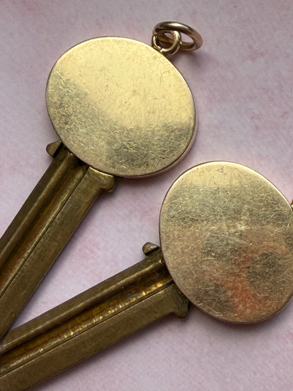 antique oval key pendant by Tiffany & Co.