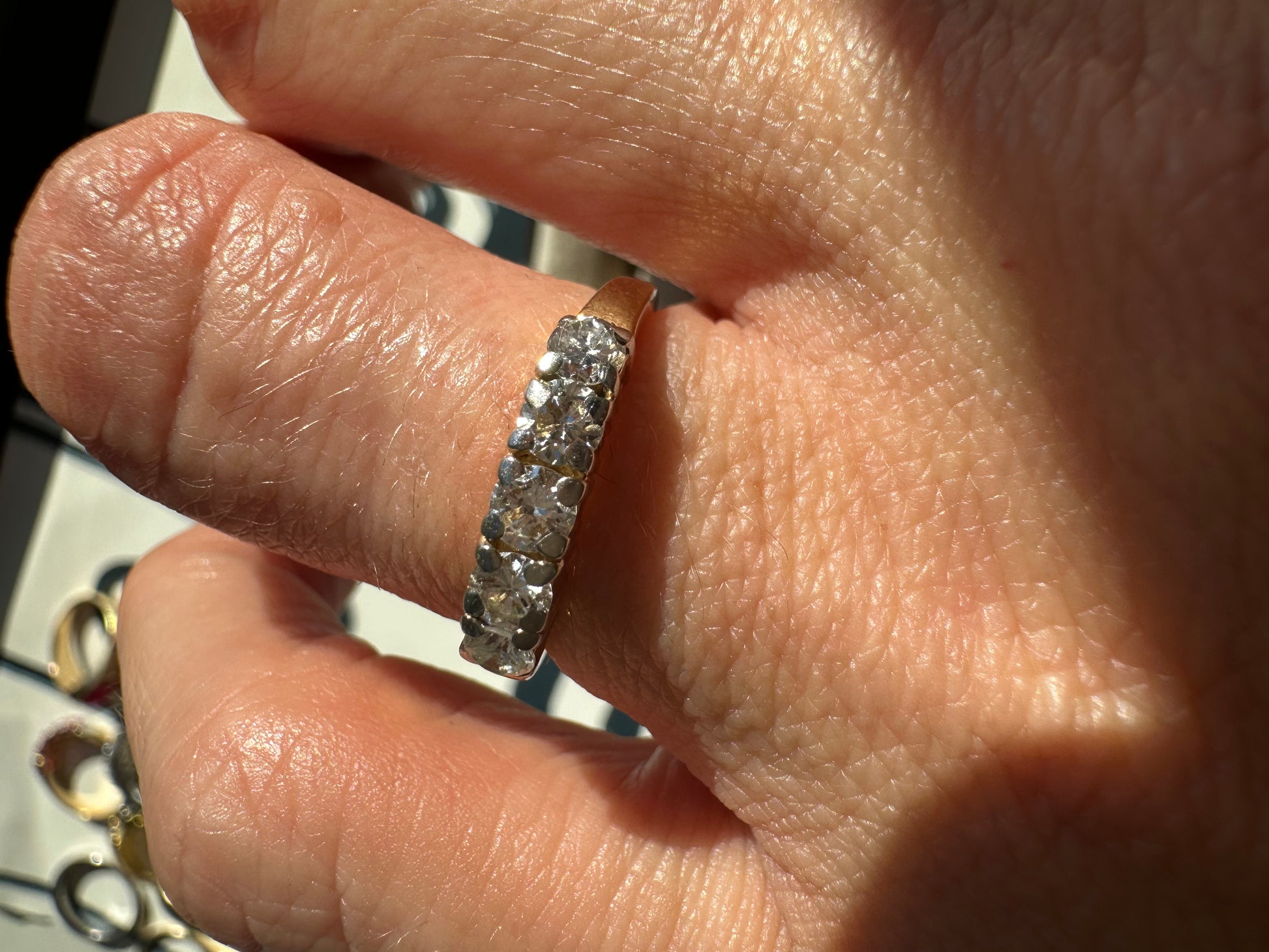 5 diamond band