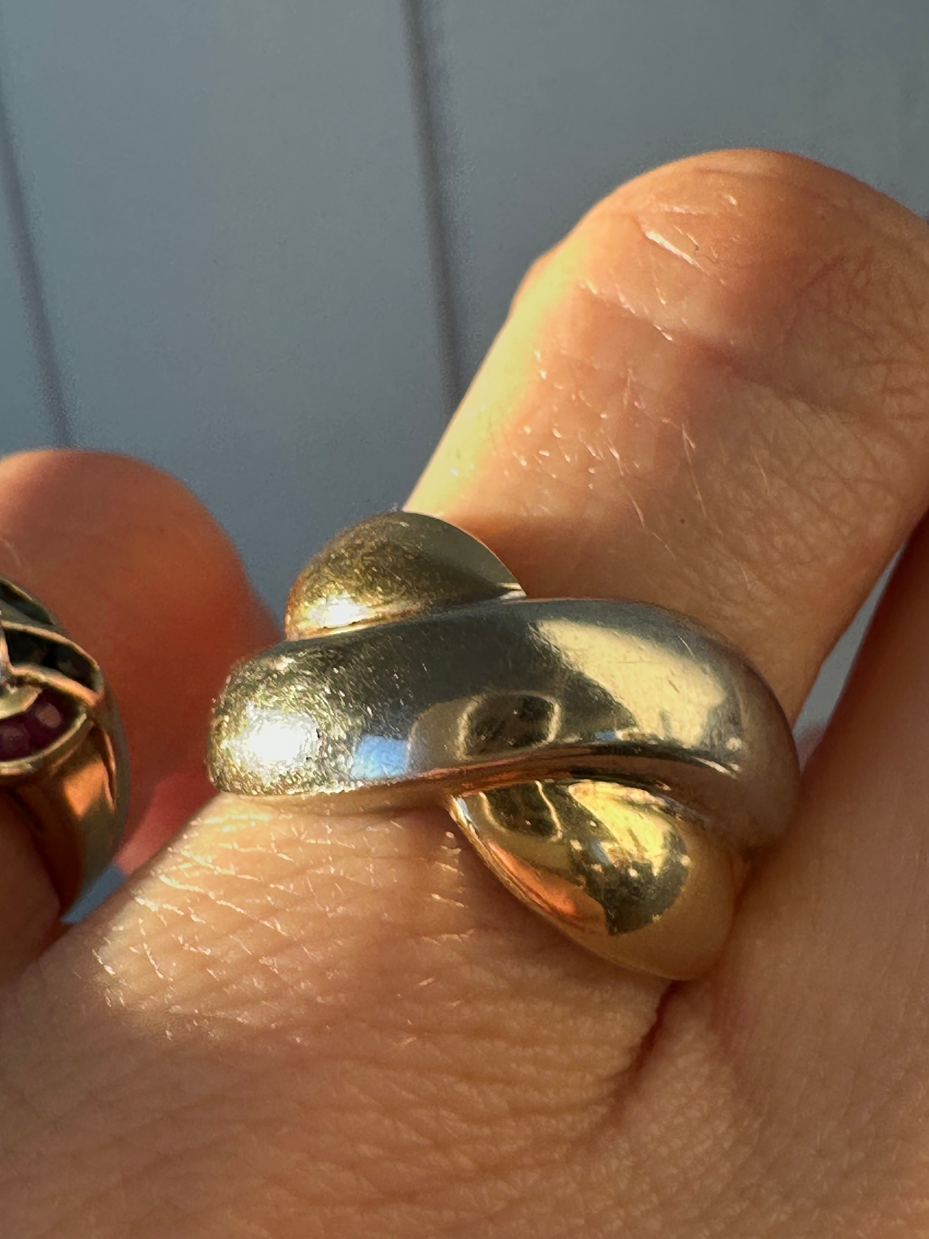 two tone x ring