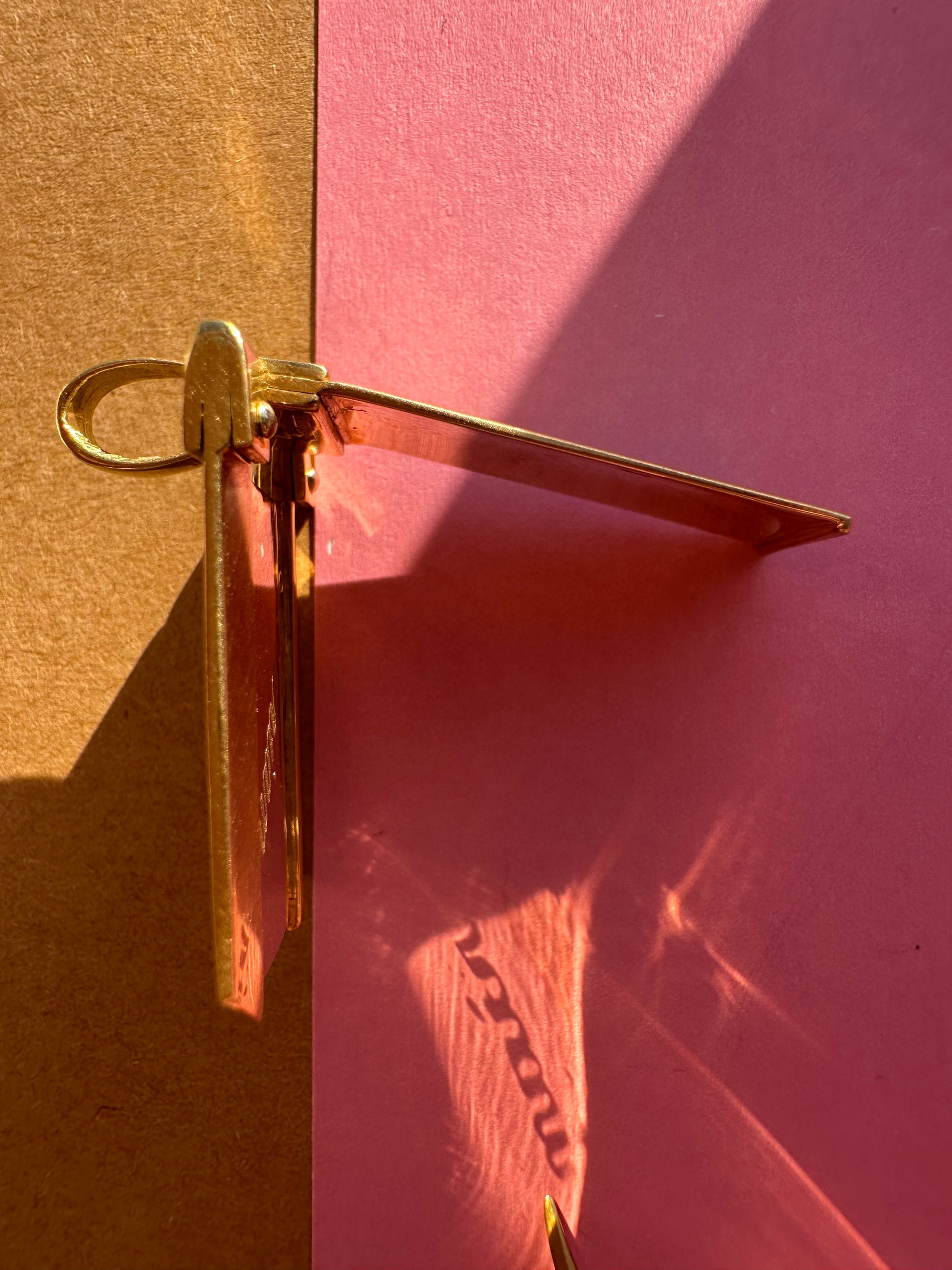 dog tag style ID locket