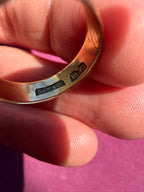 18k 5.2mm cigar band