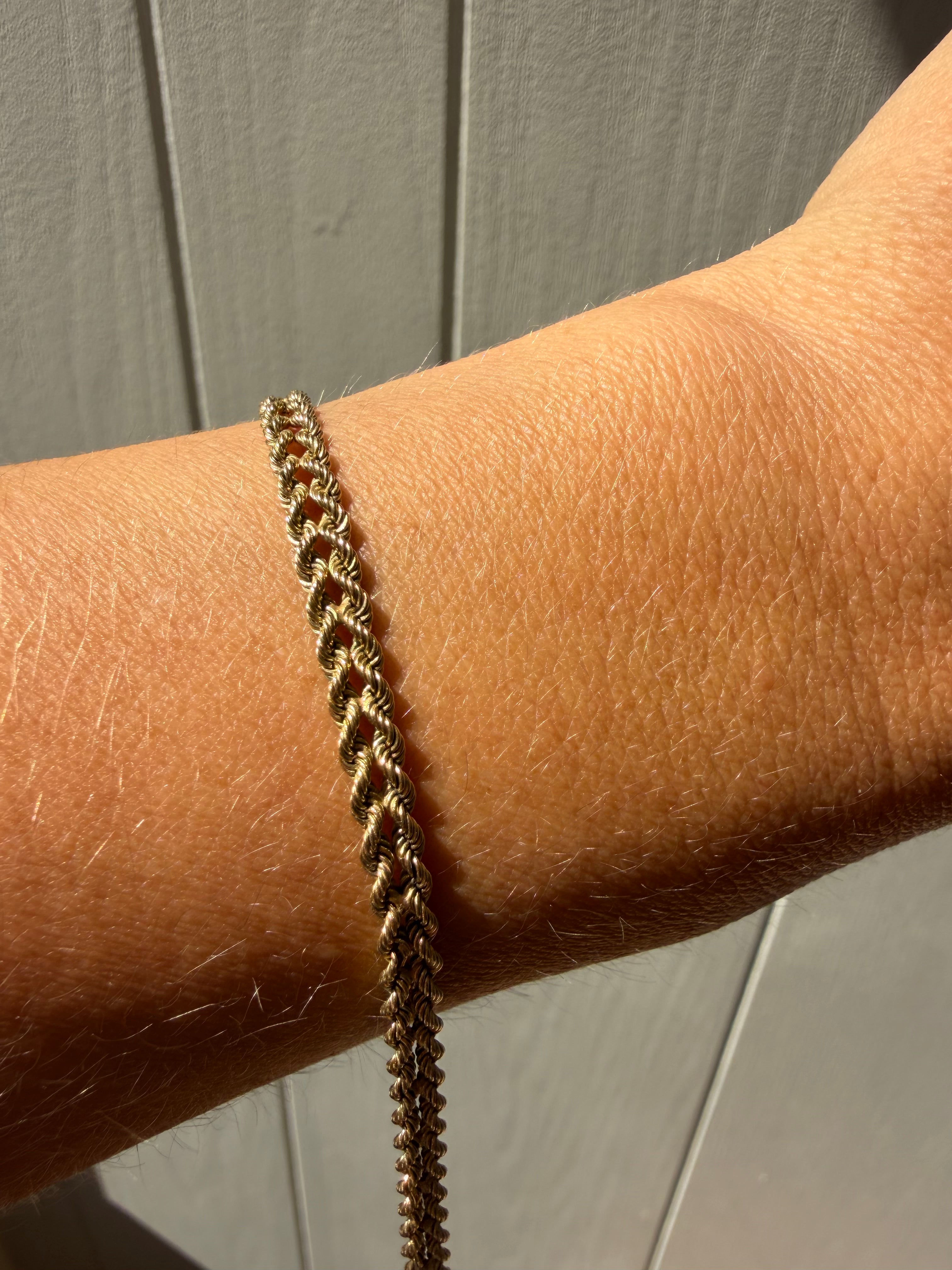 double rope bracelet
