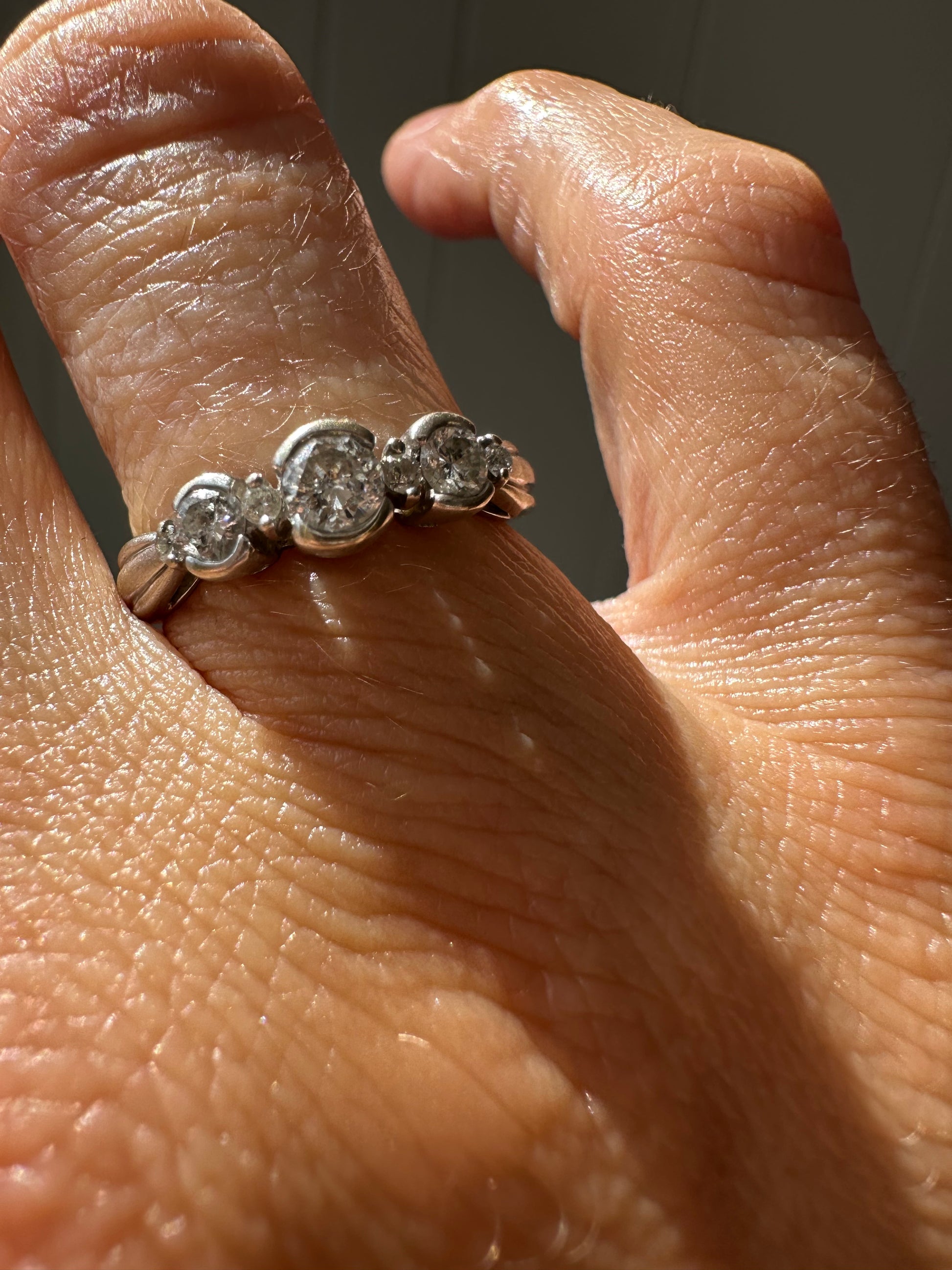 bubbles of diamonds rings