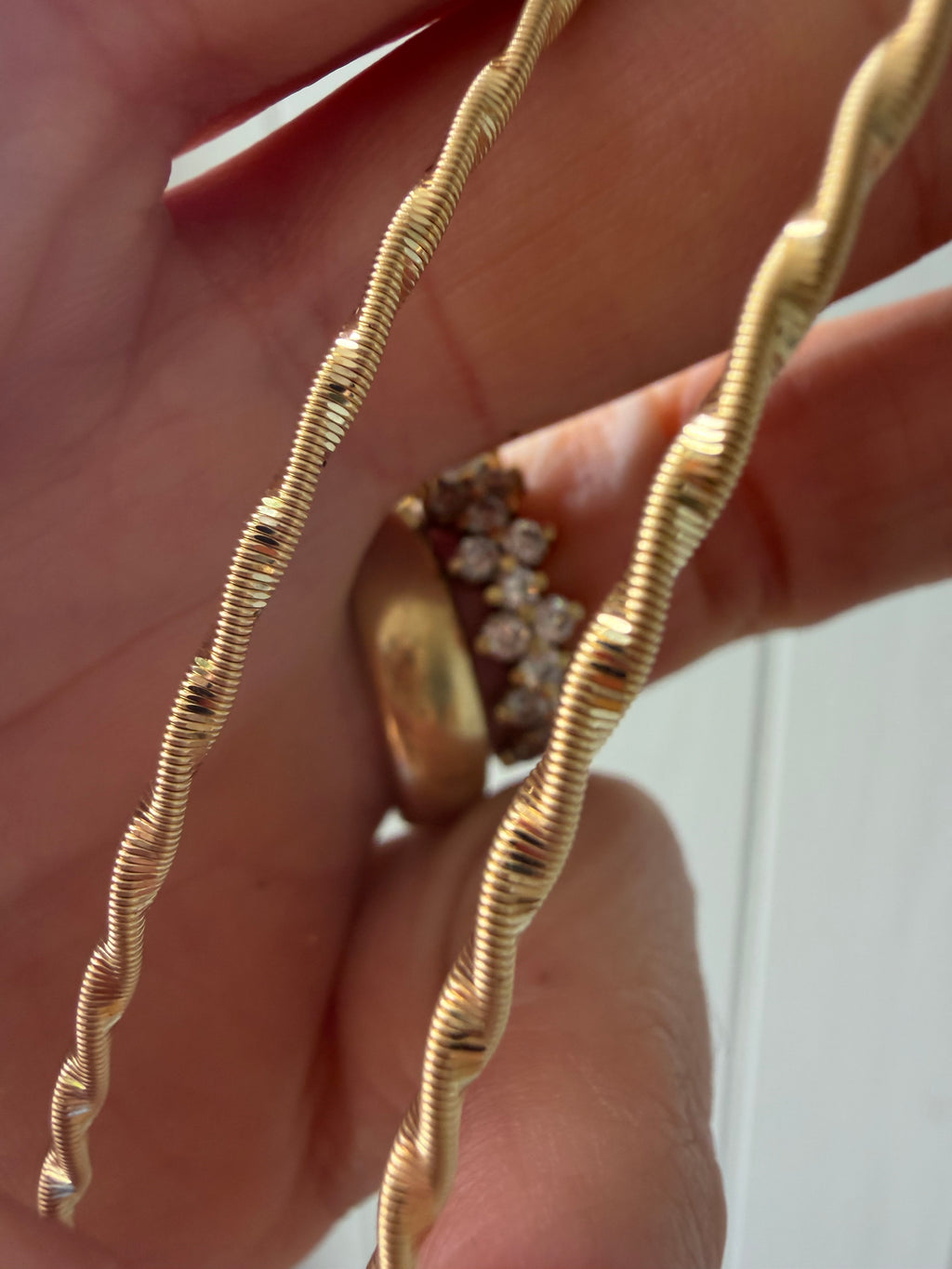 squiggle link chain 18"
