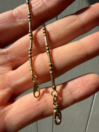 ball and bar chain bracelet