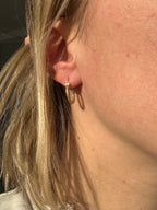 Knurled texture hoops