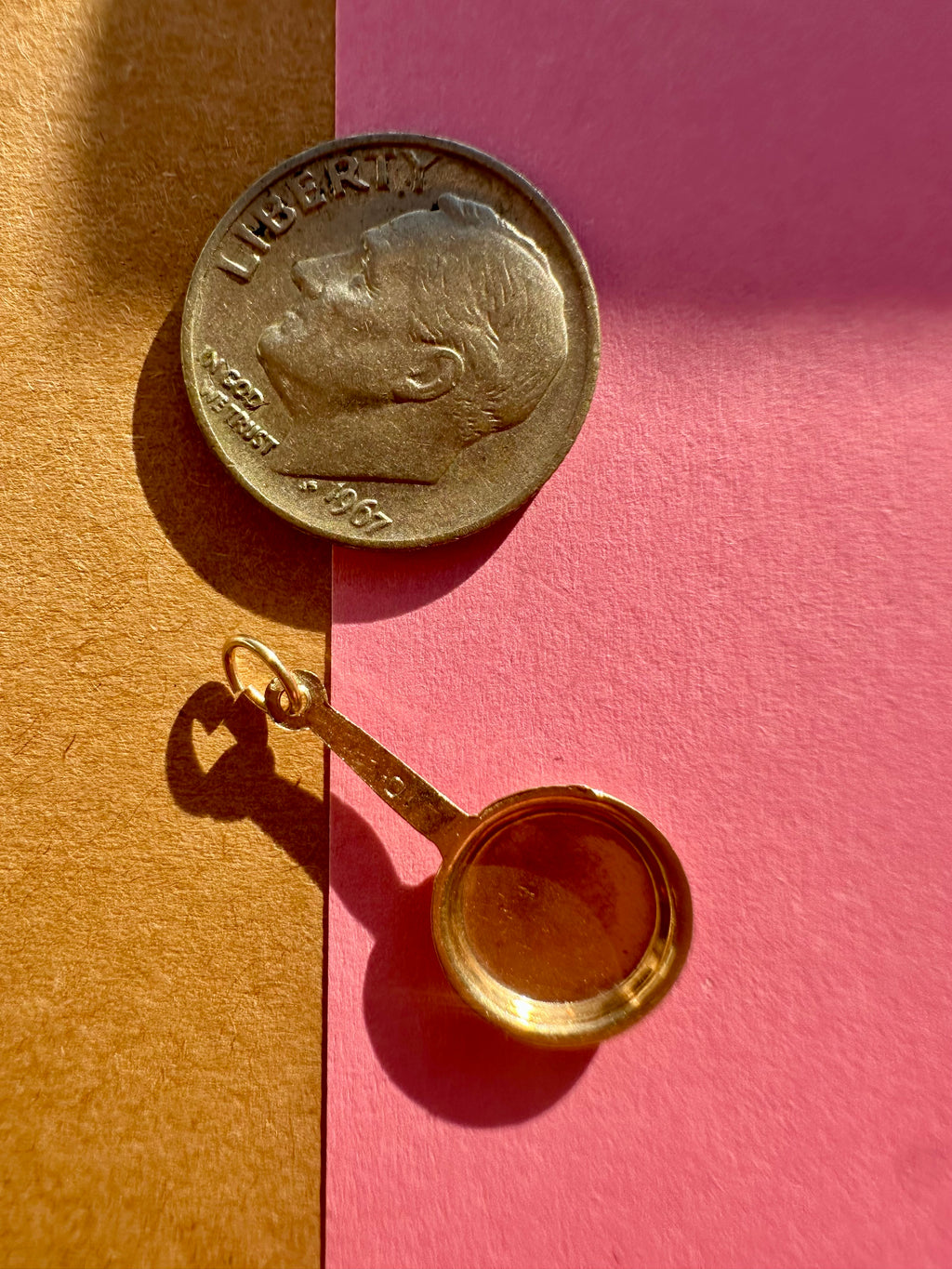 frying pan charm