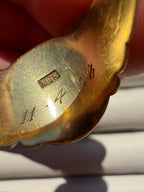 hand engraved c1928 signet ring
