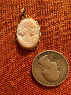plethora of vintage gold charms