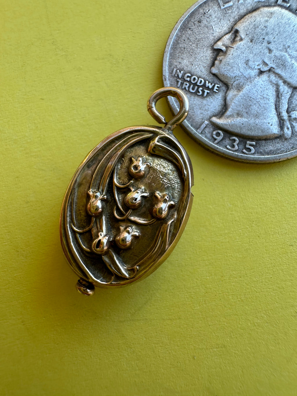 antique lily of the valley and fierce creature charm