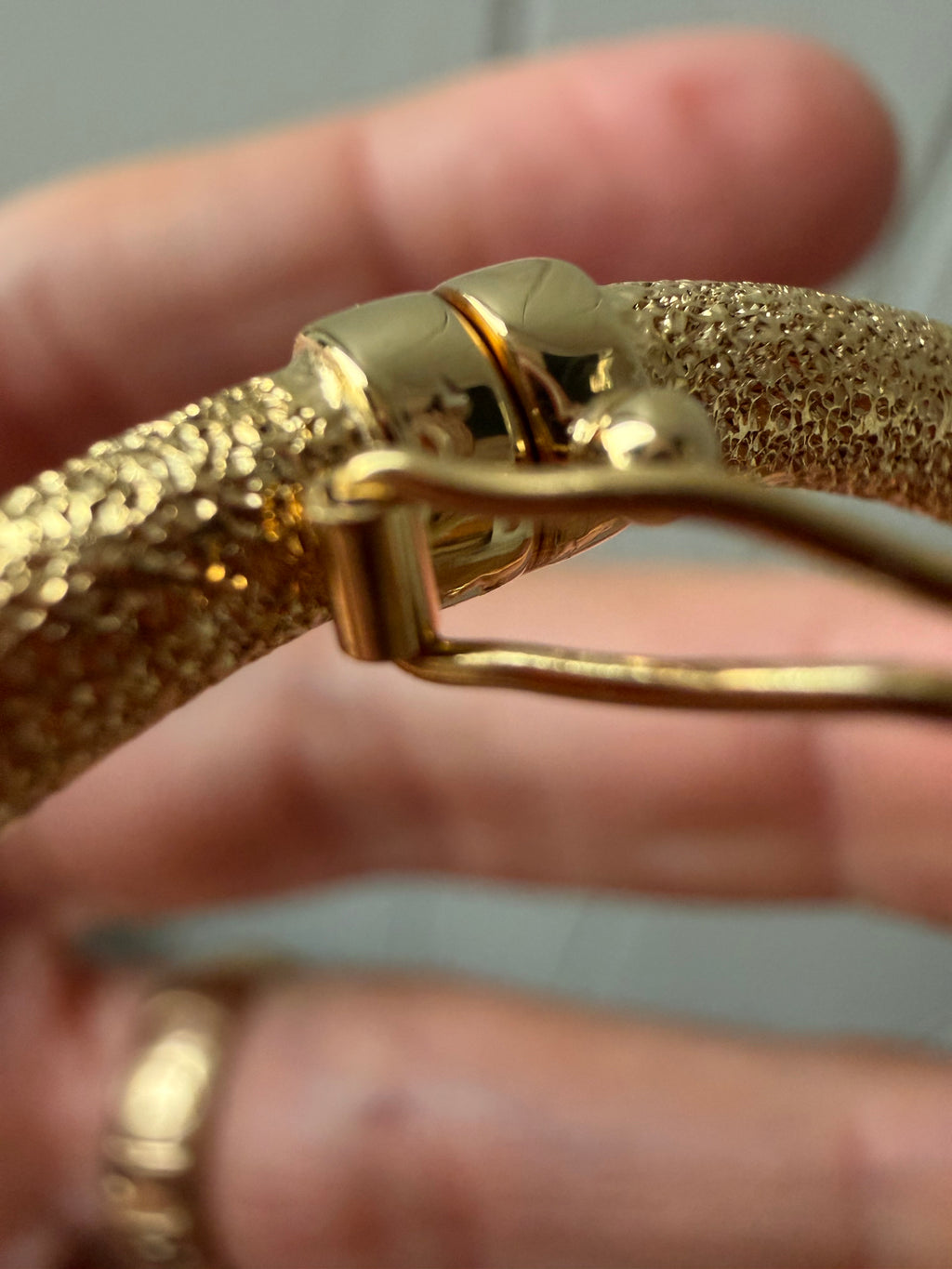 collection of 14k bangles
